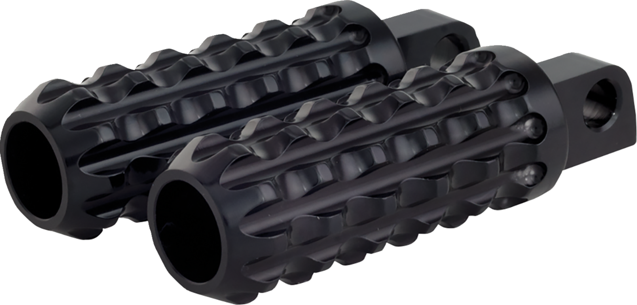 BURLY BRAND Reaper Foot Pegs - Black - HD B13-1124B