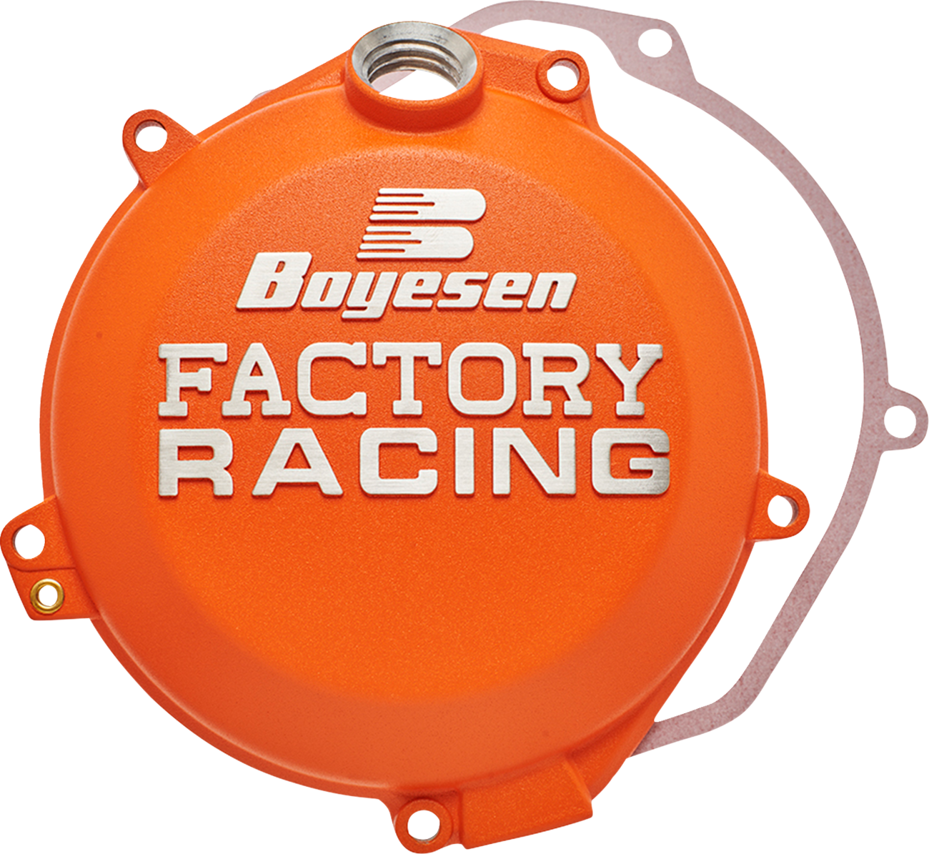 BOYESEN Clutch Cover - Orange - KTM/Husqvarna CC-41CO