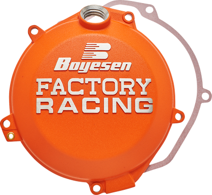 BOYESEN Clutch Cover - Orange - KTM/Husqvarna CC-41CO