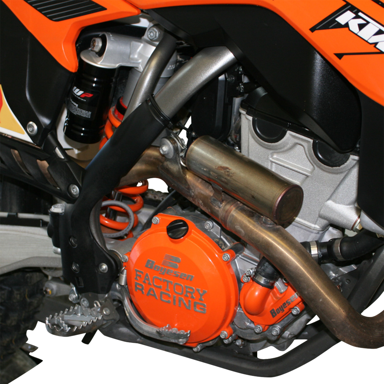 BOYESEN Clutch Cover - Orange - KTM/Husqvarna CC-41CO