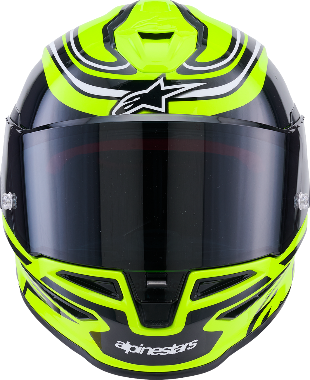 ALPINESTARS Supertech R7 Helmet - Zeal - 22.06 - Gloss Yellow Fluo/Black/White - 2XL 8202826-5021-2XL