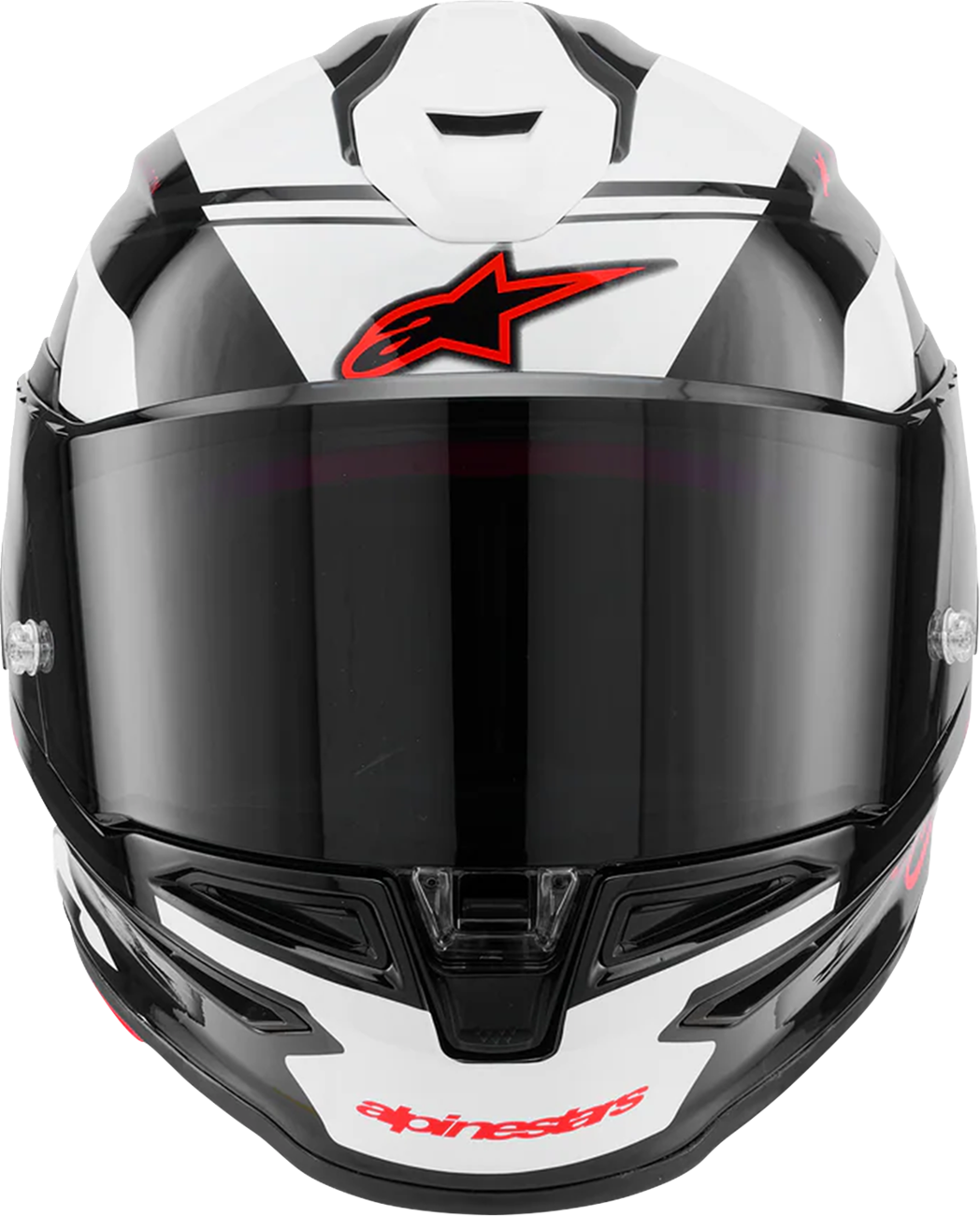 ALPINESTARS Supertech R7 Helmet - 22.06 - A-Core - Gloss Black/White/Red - Small 8203426-1353-S