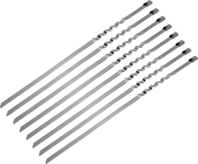 DEI Lockjaw Locking Ties - 8" - 9-Pack 10204