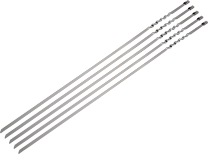 DEI Lockjaw Locking Ties - 14" - 5-Pack 10206