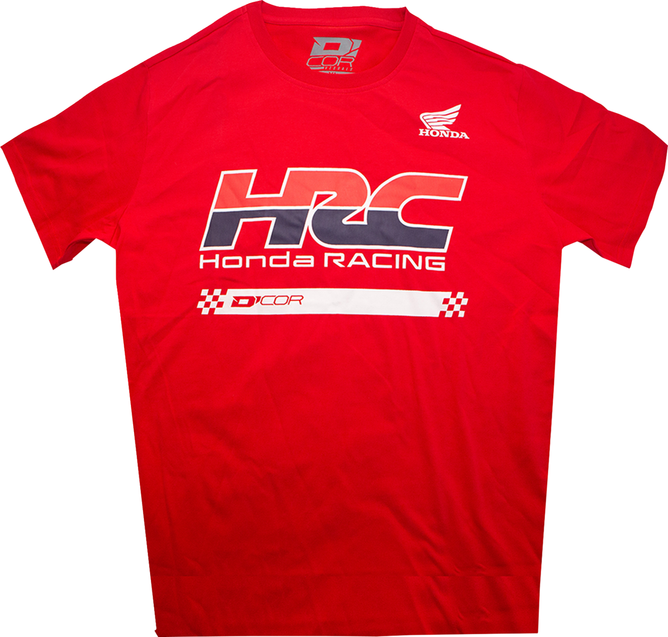 D'COR VISUALS Honda HRC2 T-Shirt - Red - XL 80-129-4