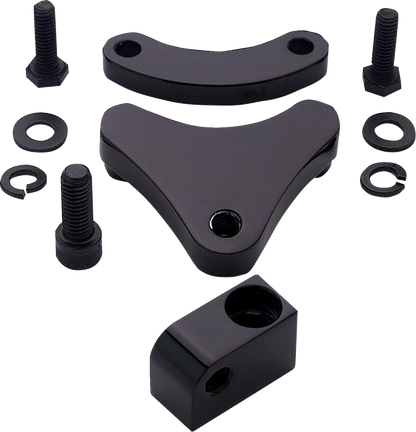 HEADWINDS Headlight Mount - Black 1-0054MZA