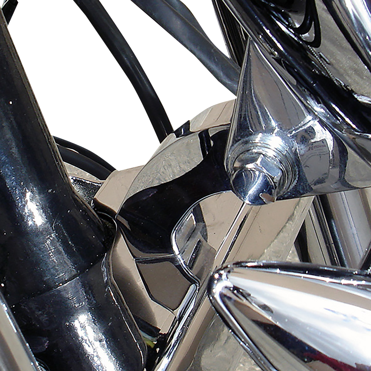 HEADWINDS Headlight Mount - Chrome - '88-'06 FLSTS/FXSTS 1-0004-2CA