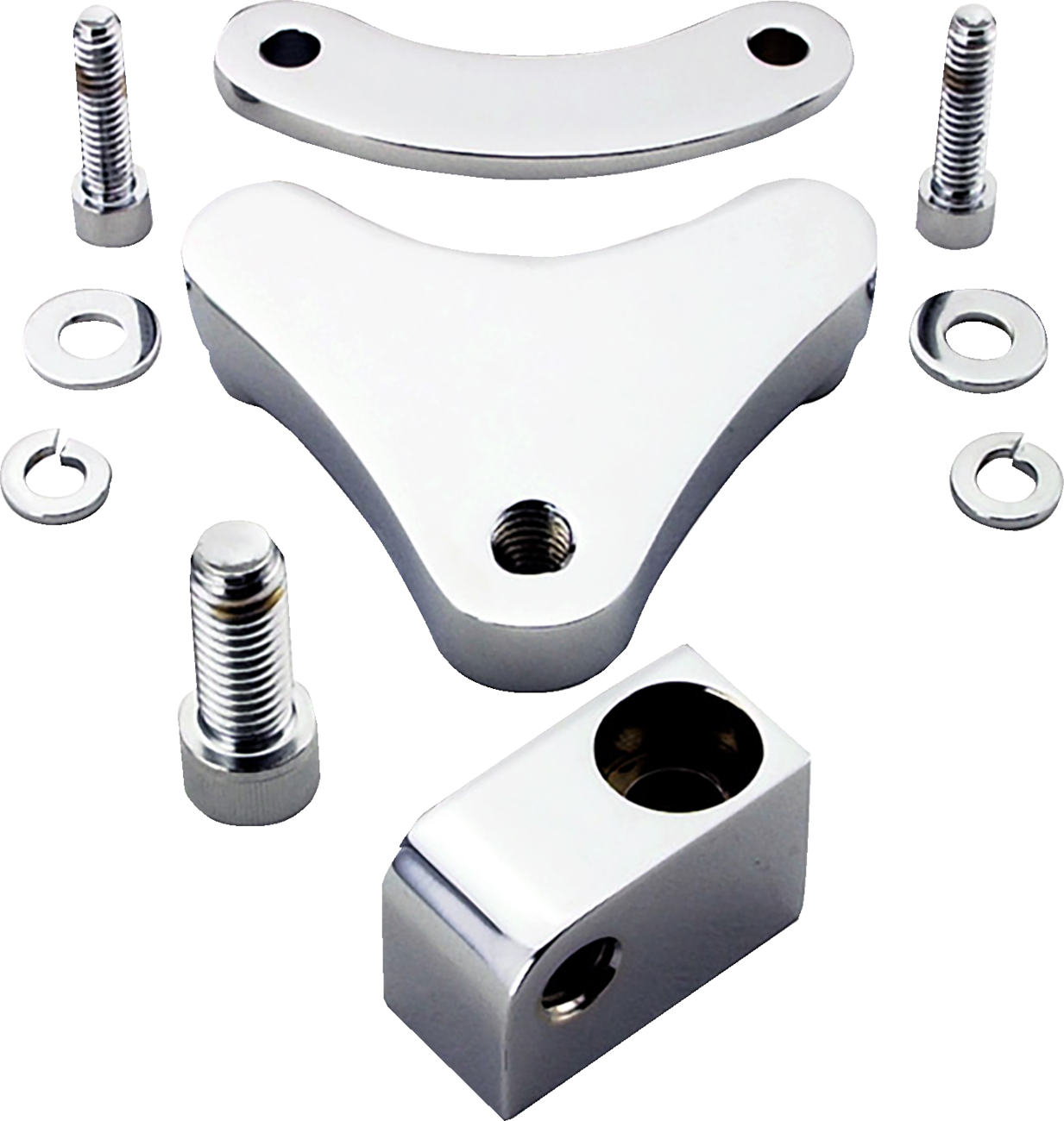 HEADWINDS Headlight Mount - Chrome 1-0054MCA