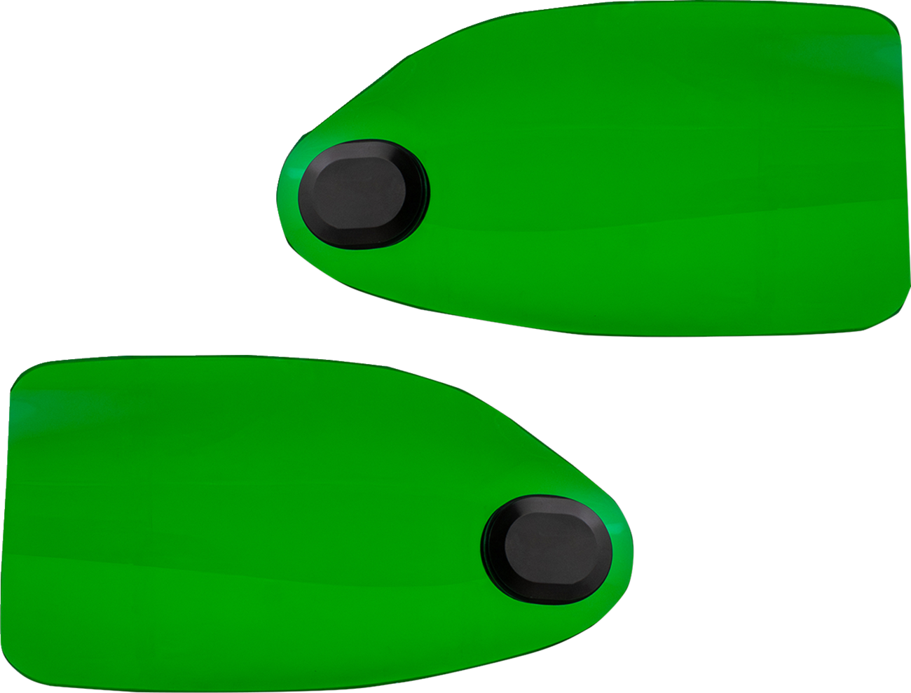 KLOCK WERKS Flare® Handguards for Indian - Green KWS-04-0625