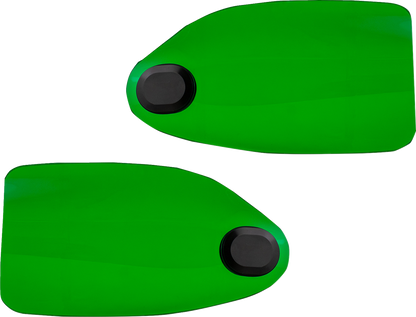 KLOCK WERKS Flare® Handguards for Indian - Green KWS-04-0625
