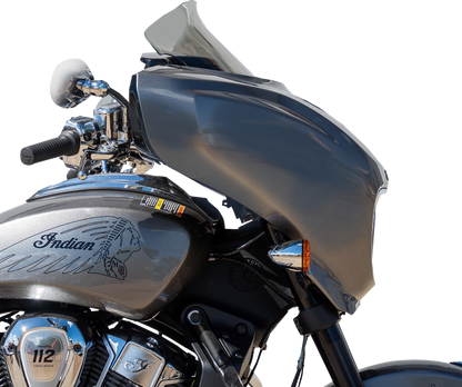 KLOCK WERKS Flare® Windshield - 9" - Tint - Chieftain PowerPlus/Roadmaster PowerPlus KWW-04-0645-T
