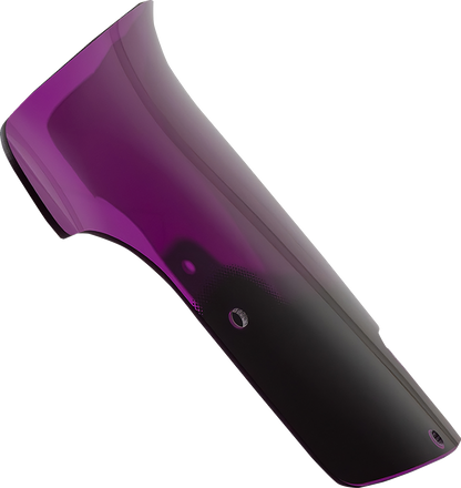 KLOCK WERKS Windshield - 9" - Purple - Chieftain PowerPlus/Roadmaster PowerPlus KWW-04-0656