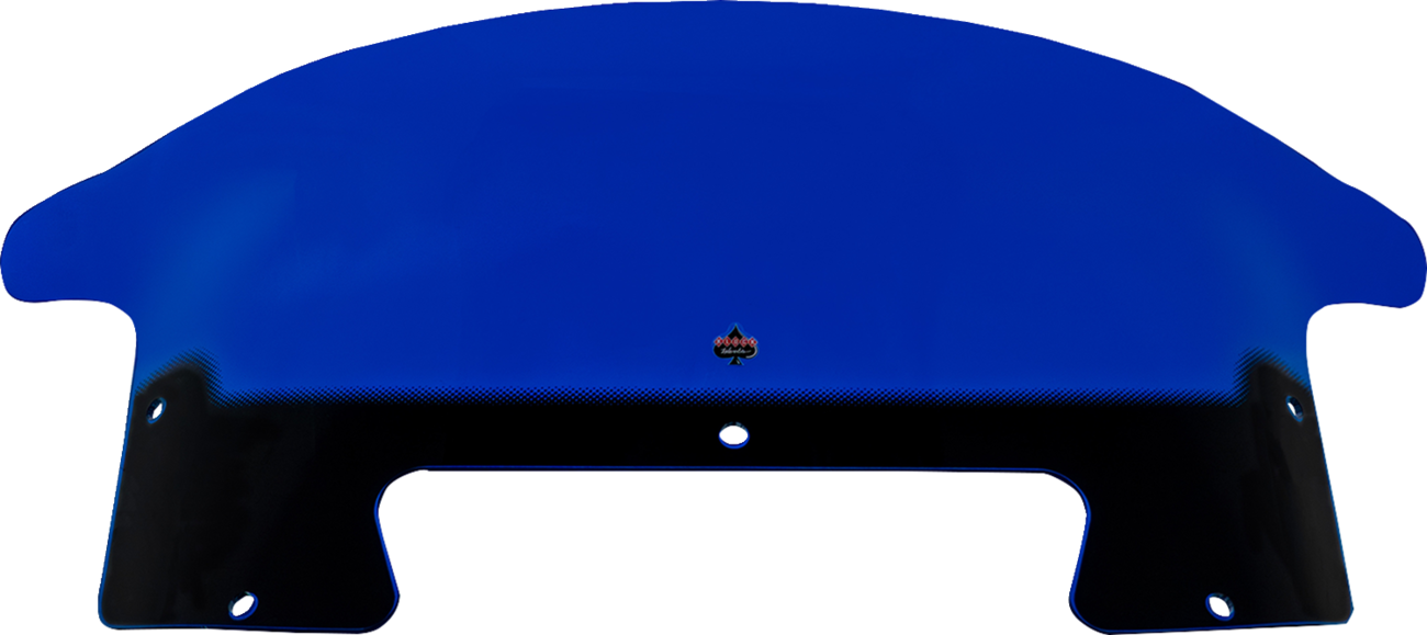 KLOCK WERKS Windshield - 9" - Blue - Chieftain PowerPlus/Roadmaster PowerPlus KWW-04-0655