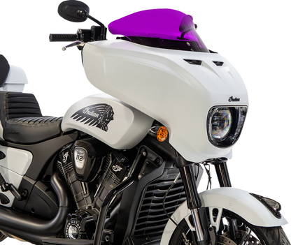 KLOCK WERKS Windshield - 9" - Purple - Chieftain PowerPlus/Roadmaster PowerPlus KWW-04-0656