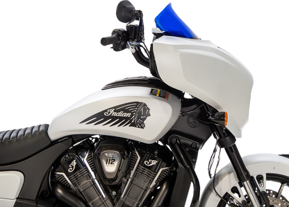 KLOCK WERKS Windshield - 9" - Blue - Chieftain PowerPlus/Roadmaster PowerPlus KWW-04-0655
