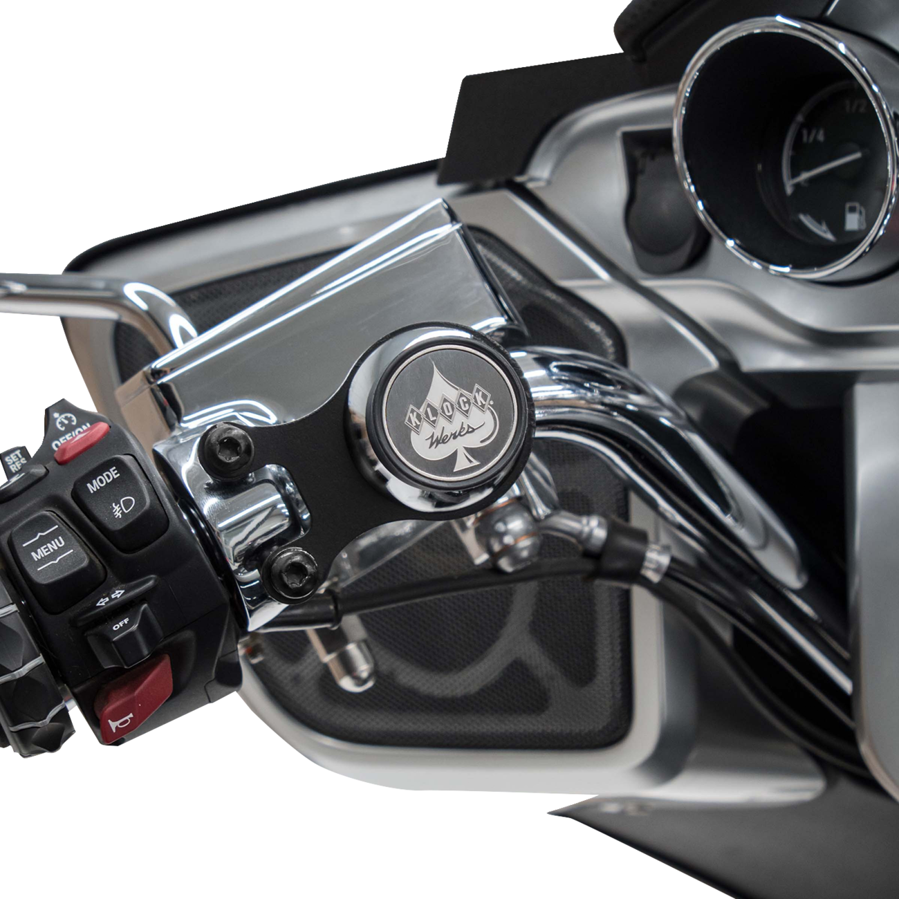KLOCK WERKS iOmounts® Magnetic Phone Mount for BMW - Ambidextrous - Black KWD-06-0424-B