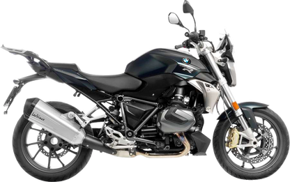 LEOVINCE LV-12 R Slip-On Muffler - Stainless Steel - R 1250 R/RS 15313U
