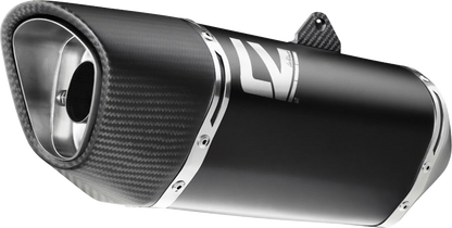 LEOVINCE LV-14 R Slip-On Muffler - Black - CB/CBR 500 F/R/X 15634BU