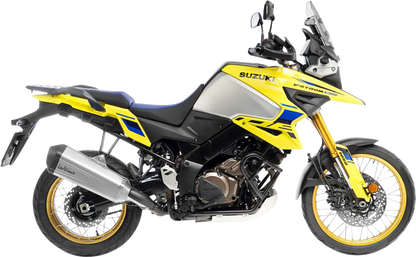 LEOVINCE LV-12 R Slip-On Muffler - Stainless Steel - V-Strom 1050 15315U