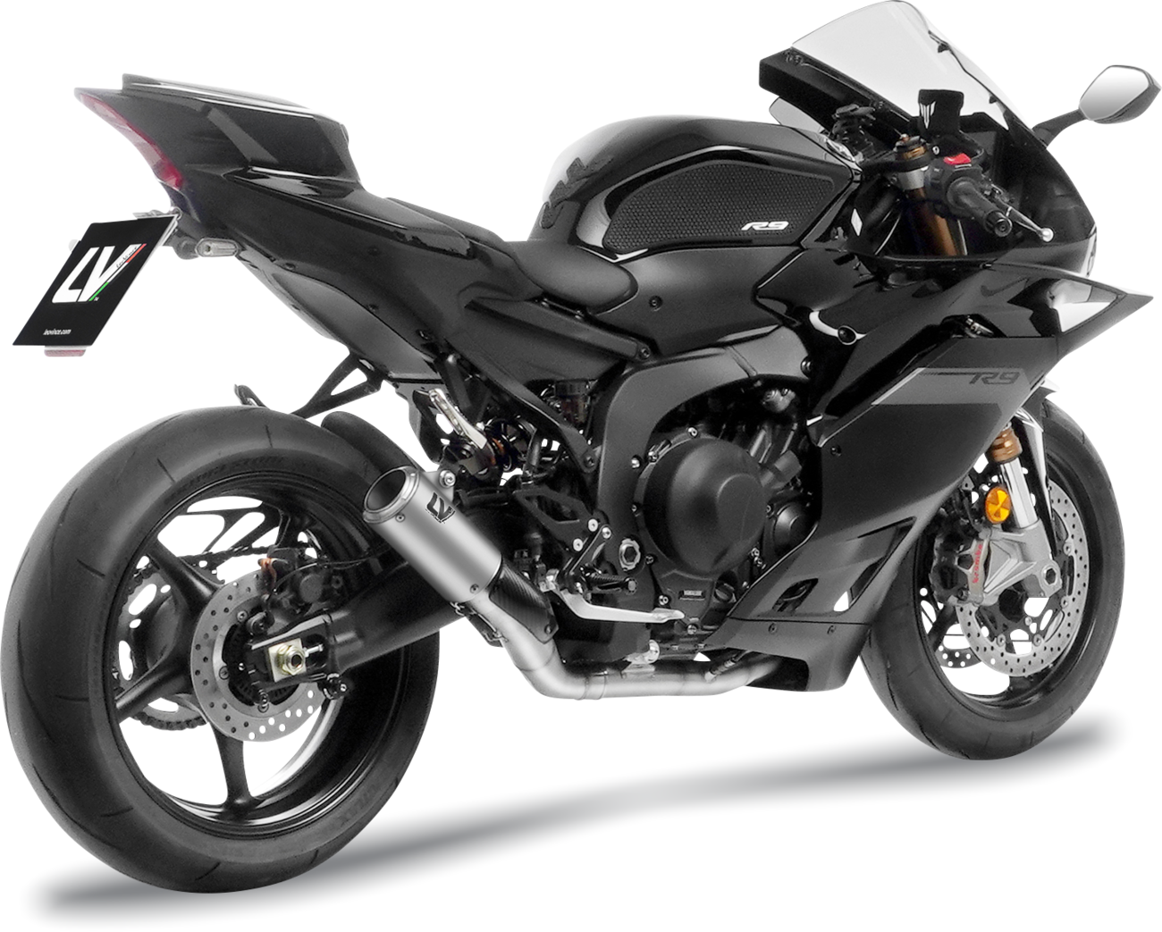 LEOVINCE 3-into-1 LV Corsa Exhaust System - Titanium - YZF-R9 15415TU