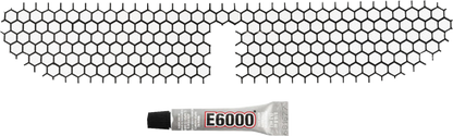 KLOCK WERKS Fairing Vent Screen - Honeycomb - Black – FLHT/FLHX KWS-01-0003-B