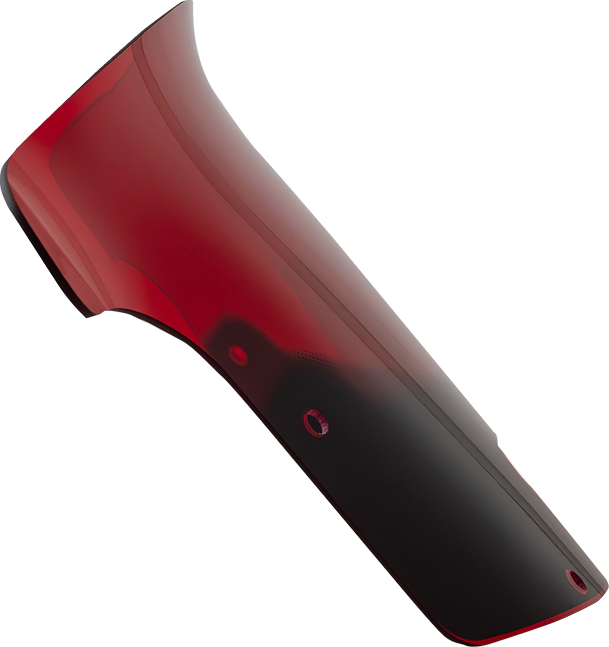 KLOCK WERKS Windshield - 9" - Red - Chieftain PowerPlus/Roadmaster PowerPlus KWW-04-0651