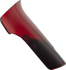 KLOCK WERKS Windshield - 9" - Red - Chieftain PowerPlus/Roadmaster PowerPlus KWW-04-0651