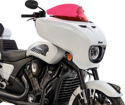 KLOCK WERKS Windshield - 9" - Pink Ice - Chieftain PowerPlus/Roadmaster PowerPlus KWW-04-0646