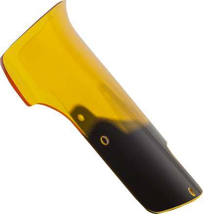 KLOCK WERKS Windshield - 9" - Yellow - Chieftain PowerPlus/Roadmaster PowerPlus KWW-04-0653
