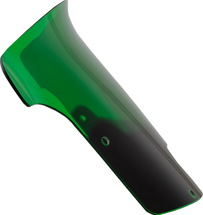 KLOCK WERKS Windshield - 9" - Green - Chieftain PowerPlus/Roadmaster PowerPlus KWW-04-0654