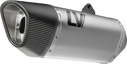 LEOVINCE LV-14 R Slip-On Muffler - Stainless Steel - CB/CBR 500 F/R/X 15634U