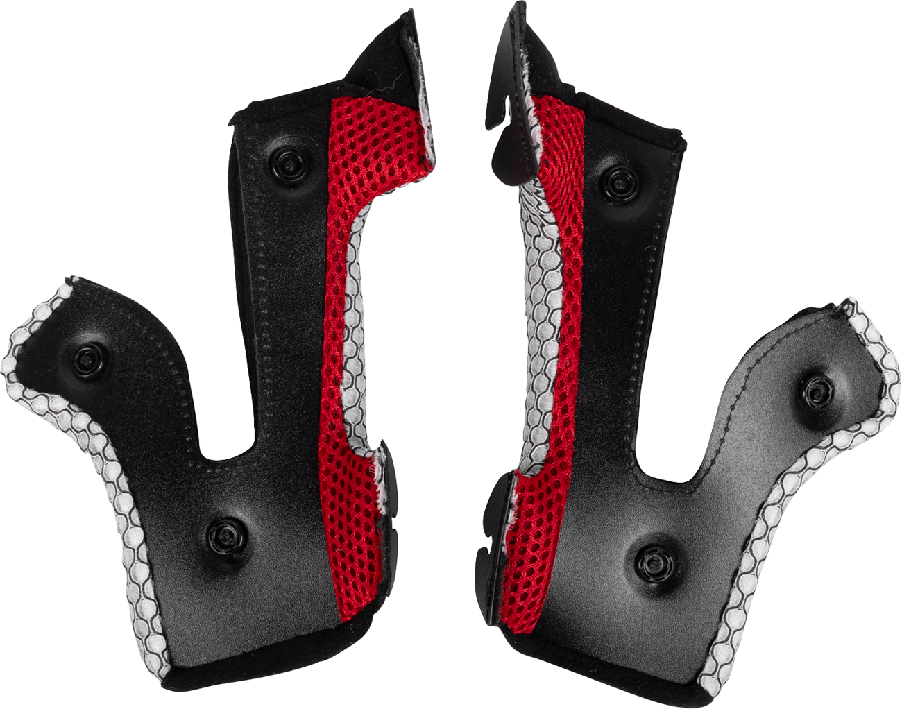 MOOSE OFFROAD MR3 Cheek Pads - F.A.F. - Black - Medium 0134-4229
