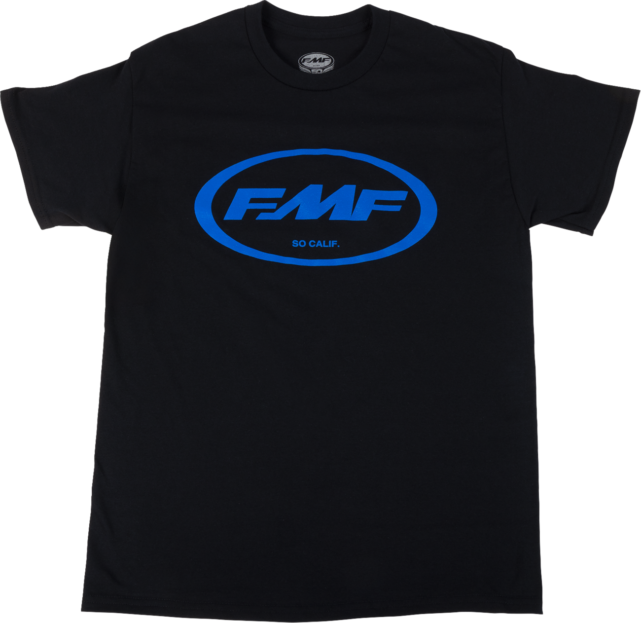 FMF Factory Classic Don T-Shirt - Black/Blue - Small SP23118918BBLSM