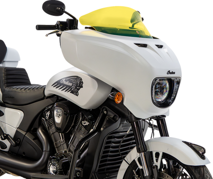 KLOCK WERKS Windshield - 9" - Yellow Ice - Chieftain PowerPlus/Roadmaster PowerPlus KWW-04-0648
