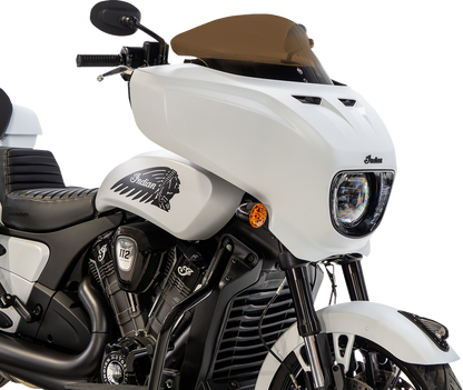 KLOCK WERKS Windshield - 9" - Bronze - Chieftain PowerPlus/Roadmaster PowerPlus KWW-04-0657