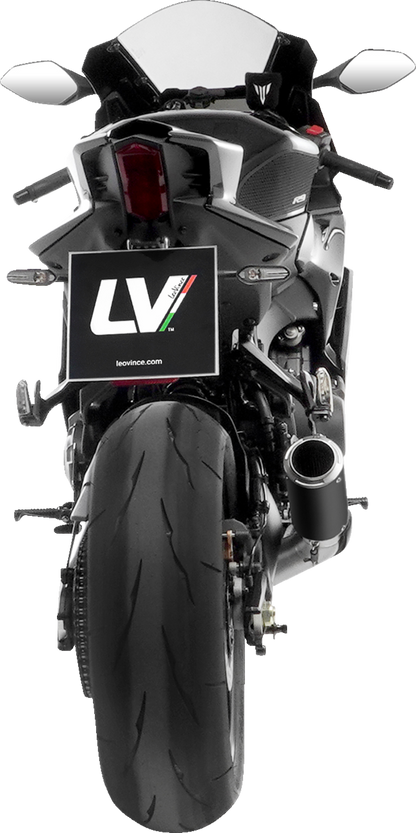LEOVINCE 3-into-1 LV Corsa Exhaust System - Black - YZF-R9 15415BU