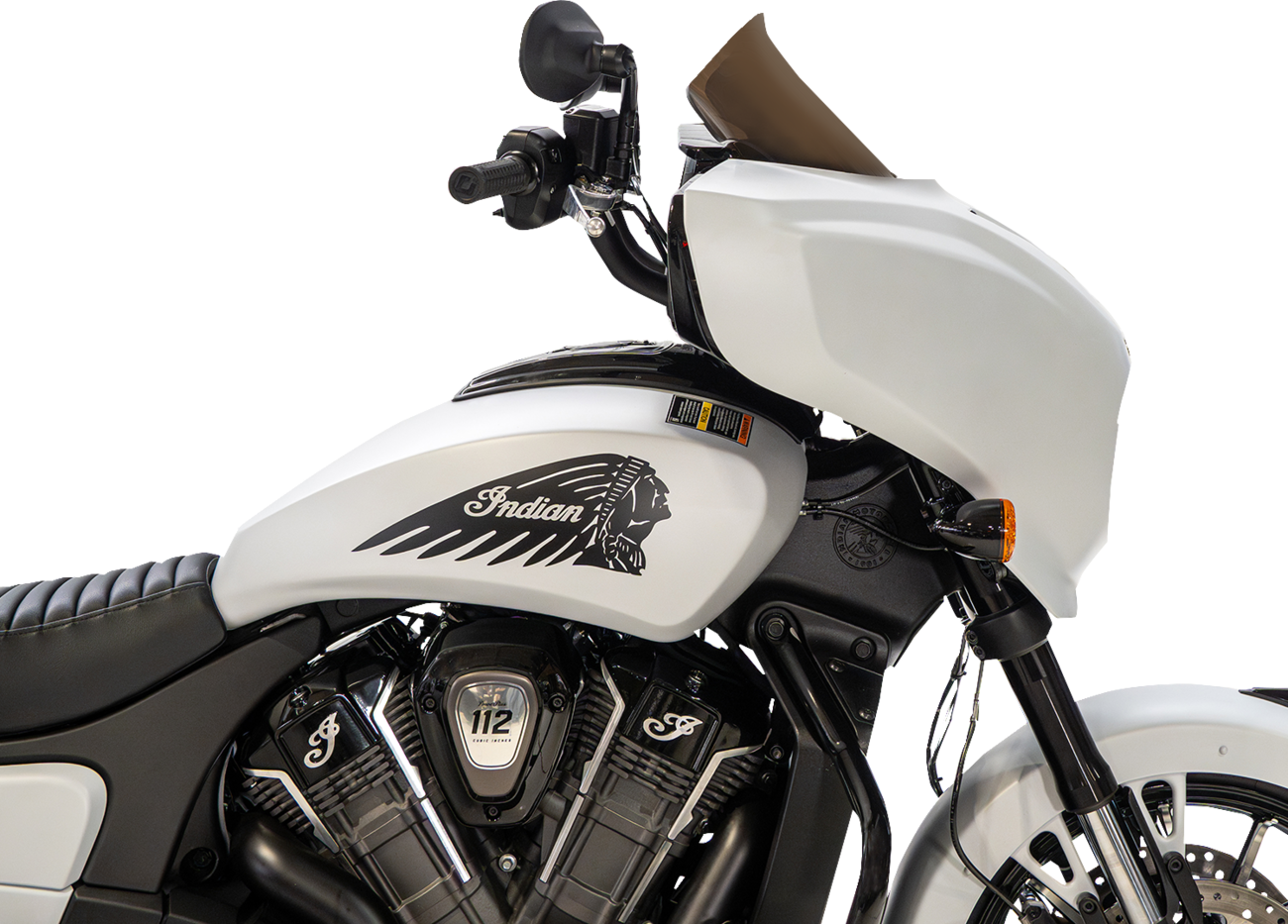 KLOCK WERKS Windshield - 9" - Bronze - Chieftain PowerPlus/Roadmaster PowerPlus KWW-04-0657