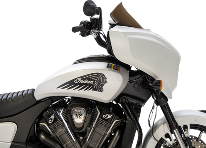 KLOCK WERKS Windshield - 9" - Bronze - Chieftain PowerPlus/Roadmaster PowerPlus KWW-04-0657