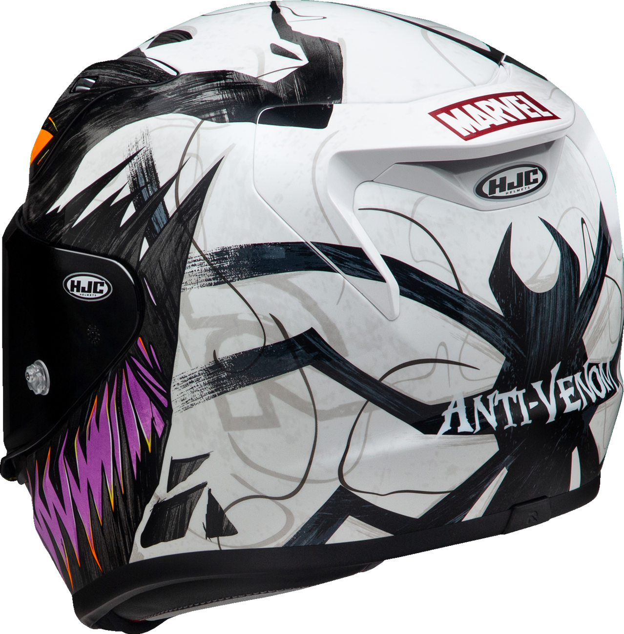 HJC RPHA 12N Helmet - Marvel - Anti Venom II - MC8 - XL FA53NUS7M08V