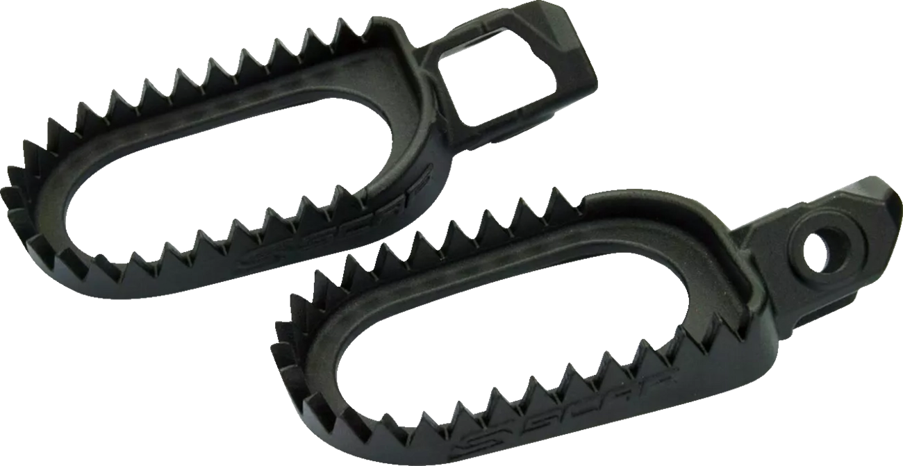 SCAR RACING Steel Foot Pegs - Wolf Trap - KTM/Gas Gas/Husqvarna SF5818