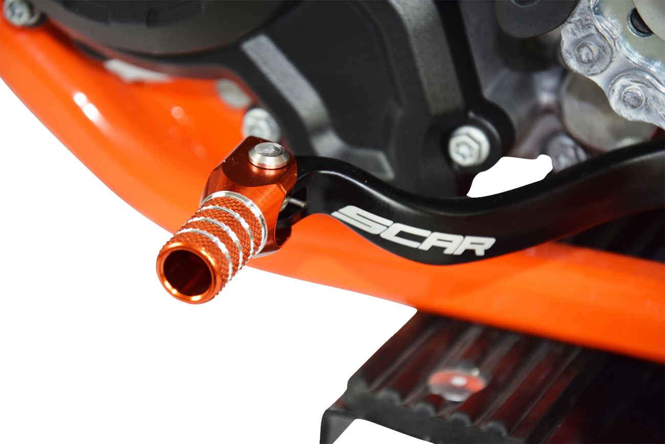 SCAR RACING Shift Lever - Orange - Gas Gas/Husqvarna/KTM GSL501