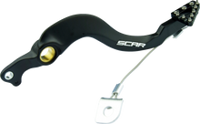 SCAR RACING Rear Brake Pedal - Black - Honda CRF 250/450 RBP203BK
