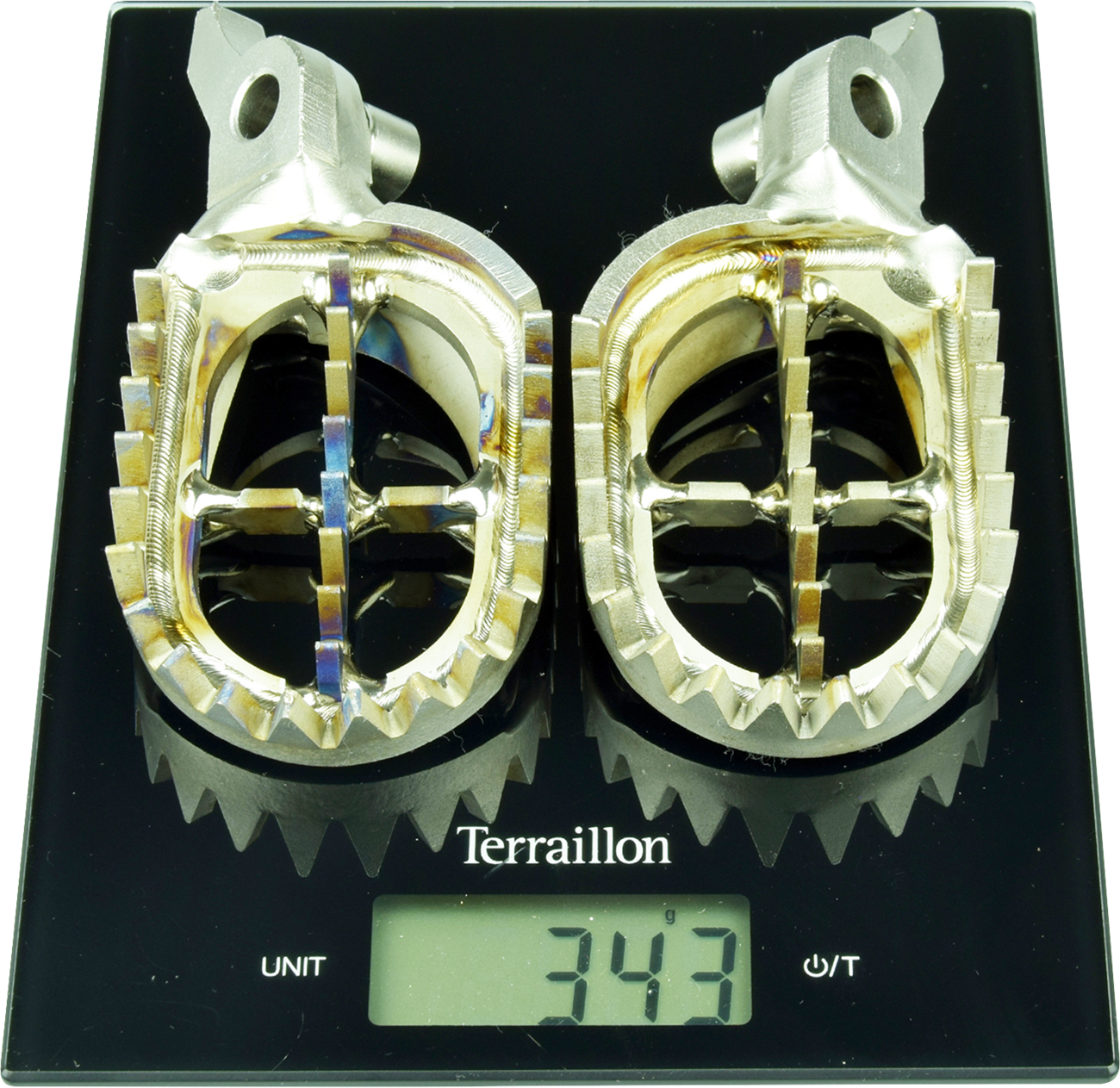 SCAR RACING Titanium Foot Pegs - Yamaha WR/YZ S1517
