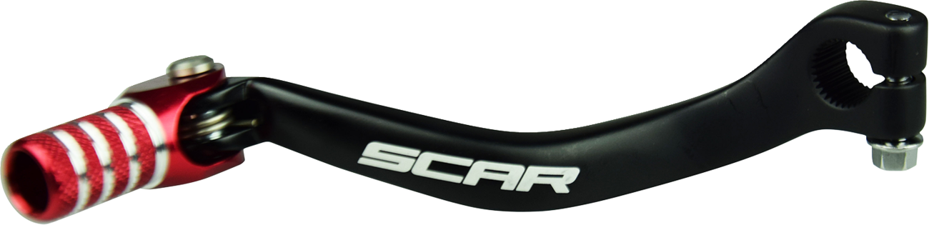 SCAR RACING Shift Lever - Red - Honda CR 250R GSL102