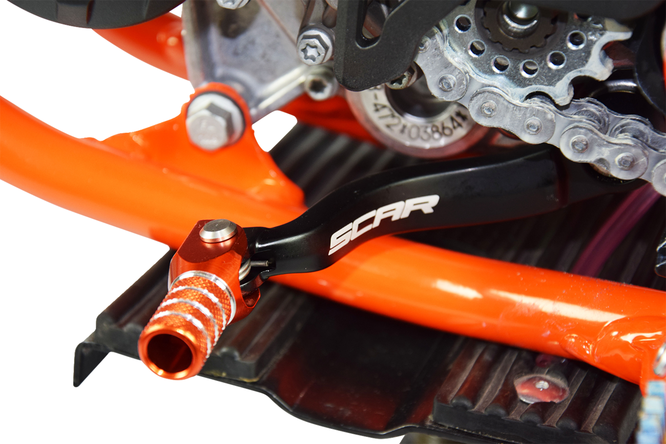 SCAR RACING Shift Lever - Orange - KTM/Husqvarna/Gas Gas GSL515