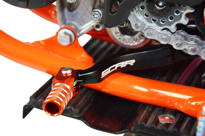 SCAR RACING Shift Lever - Orange - KTM/Husqvarna/Gas Gas GSL515