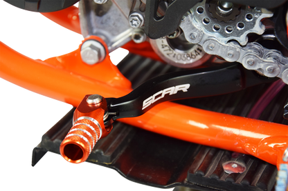 SCAR RACING Shift Lever - Orange - KTM/Husqvarna/Gas Gas GSL515