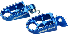 SCAR RACING Evo Foot Pegs - Blue S5510B