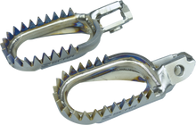 SCAR RACING Anti-Mud Foot Pegs - Titanium - KTM/Husqvarna/Gas Gas S5518AM