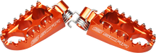 SCAR RACING Standard Foot Pegs - Orange - KTM EXC/SX S5211OR